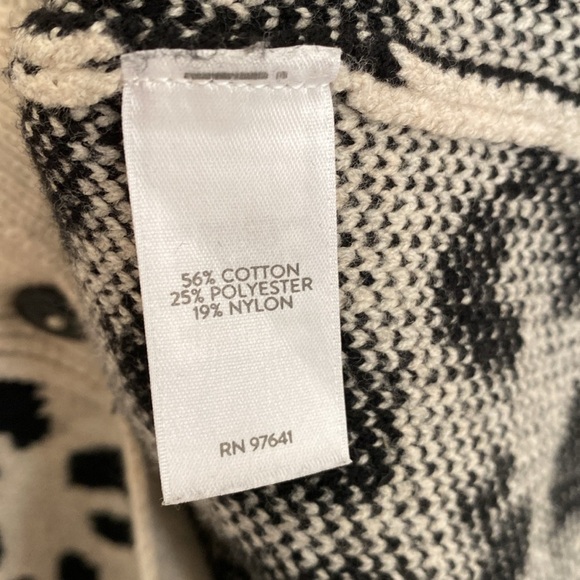 J. Jill Leopard Print Button Up Relaxed Fit Soft Cardigan Sweater Size S - Picture 10 of 14